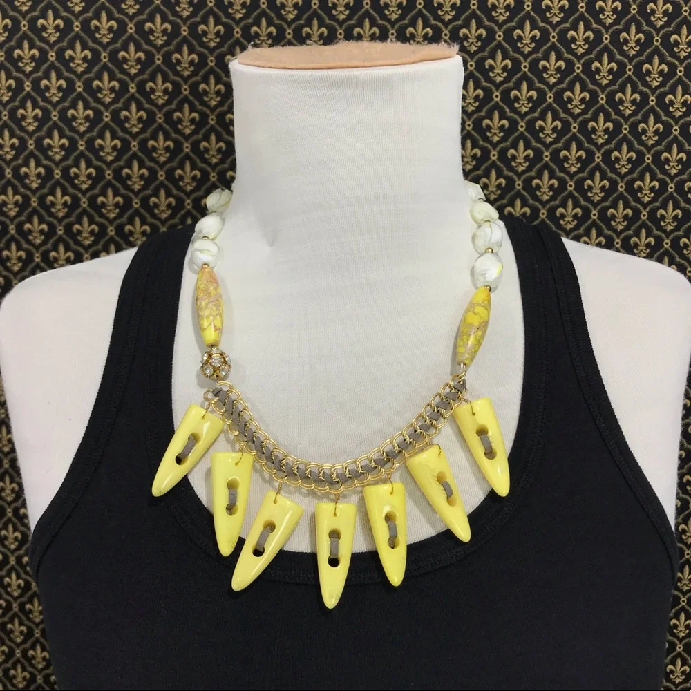 Anthro “Point Assembly Necklace” - Picture 7 of 11
